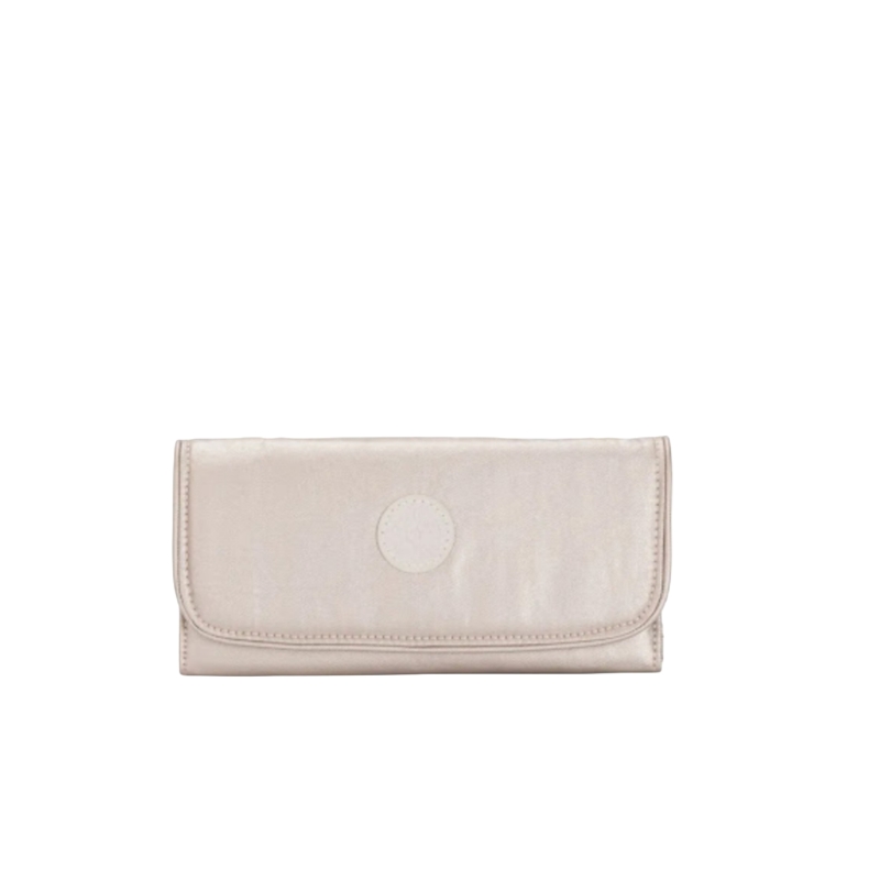 CARTEIRA KIPLING MONEY LAND METALLIC