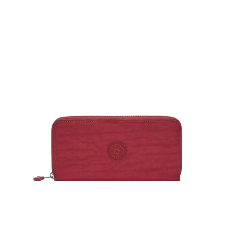 CARTEIRA KIPLING MONEY WORLD VERMELHO