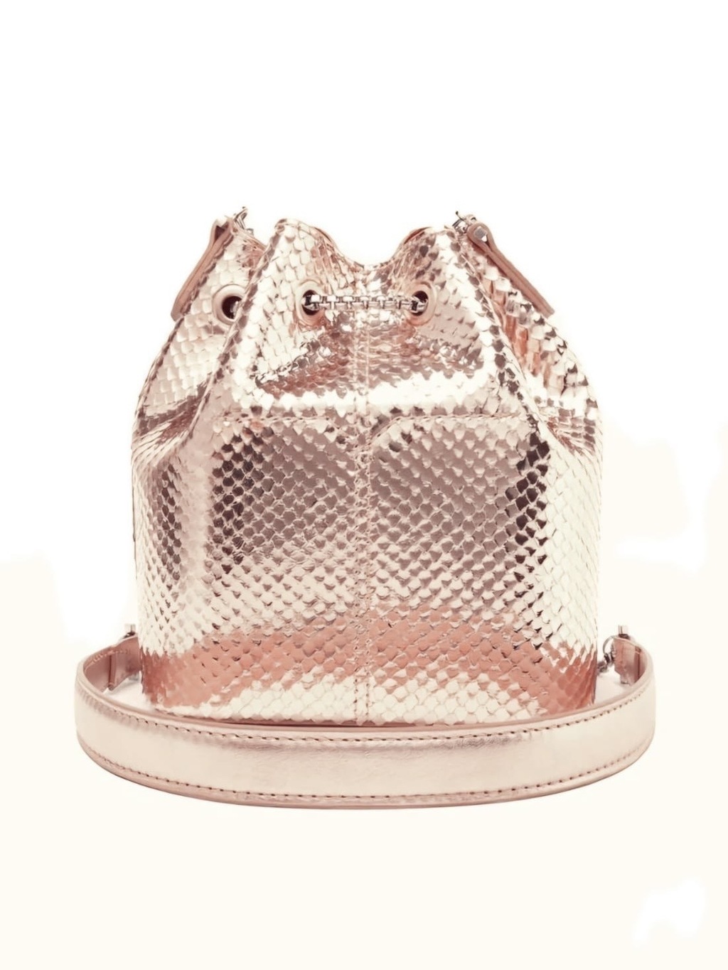 Bolsa Schutz Bucket Grace Snake Rosê |5001811820009 - Image 4