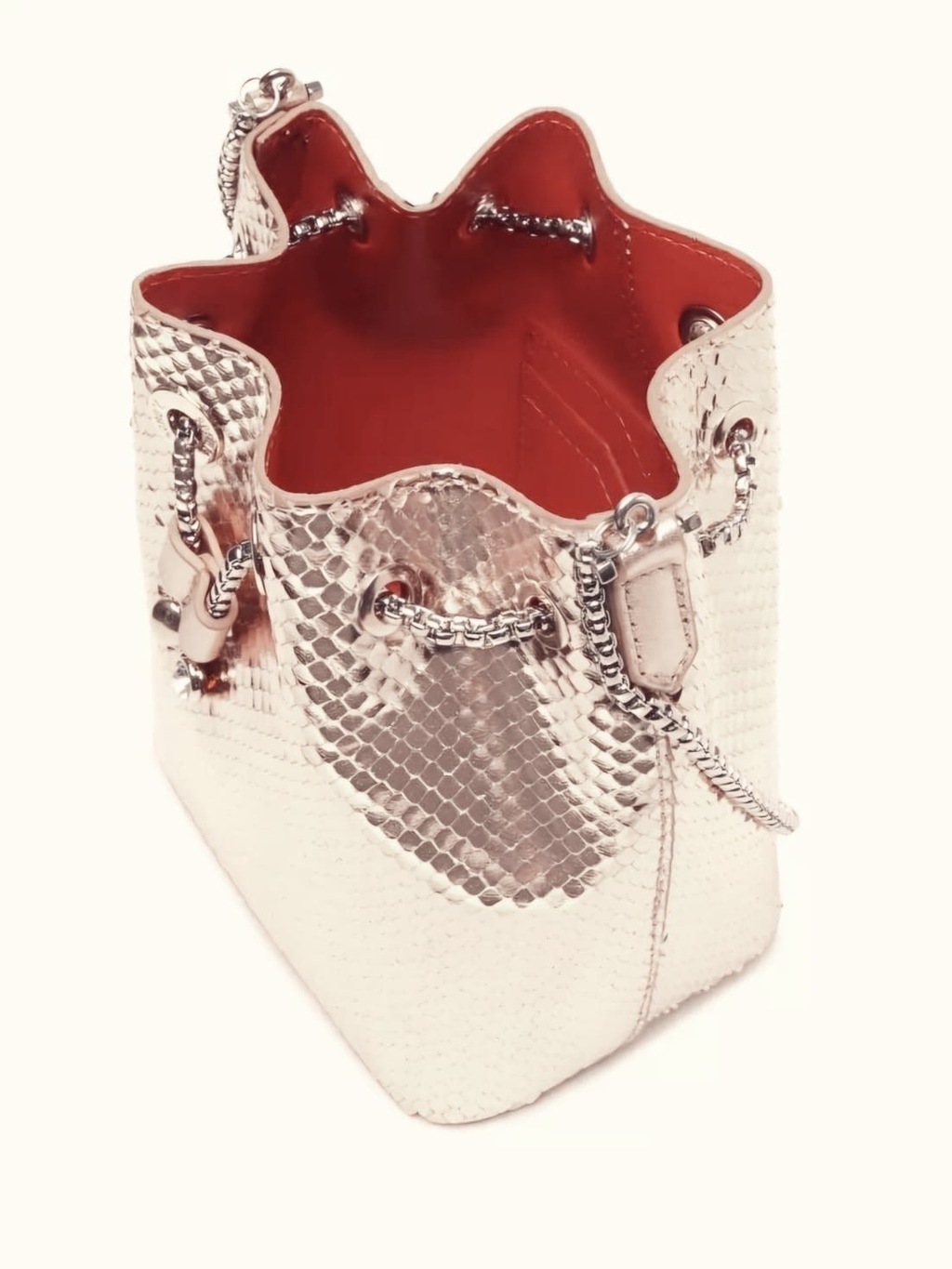 Bolsa Schutz Bucket Grace Snake Rosê |5001811820009 - Image 2