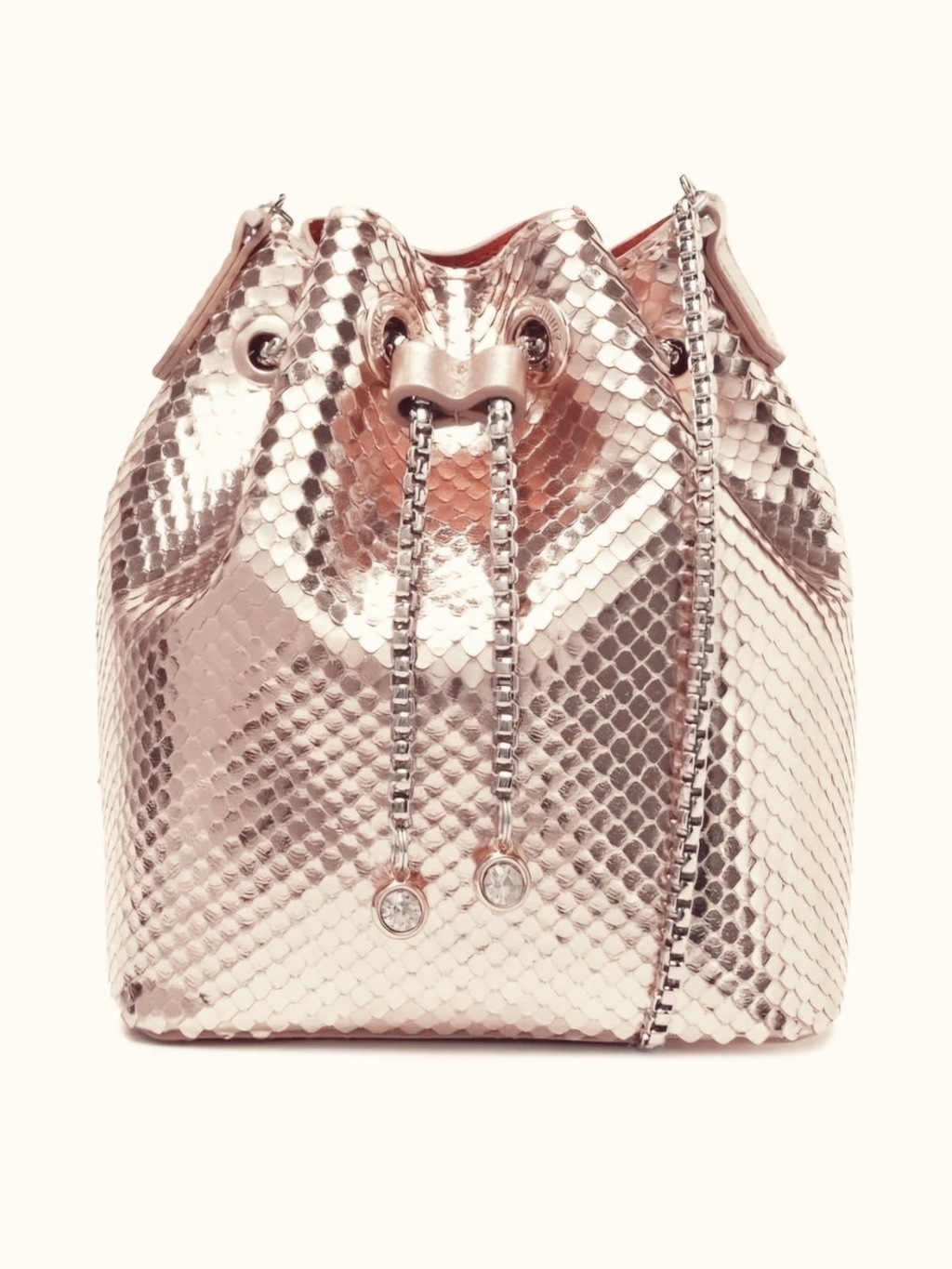 Bolsa Schutz Bucket Grace Snake Rosê |5001811820009 - Image 3