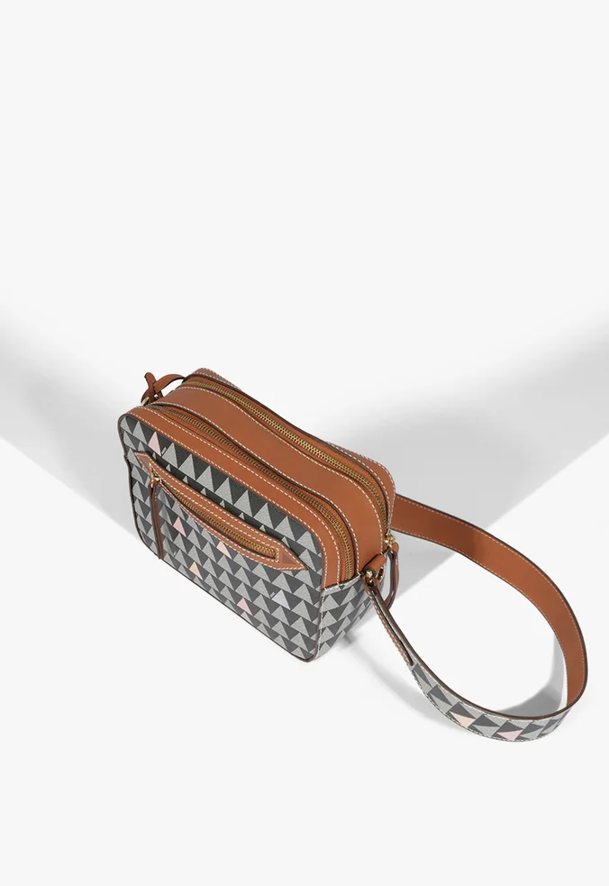 Bolsa Tiracolo Lili Triangle Preta S5001001020017 - Image 3