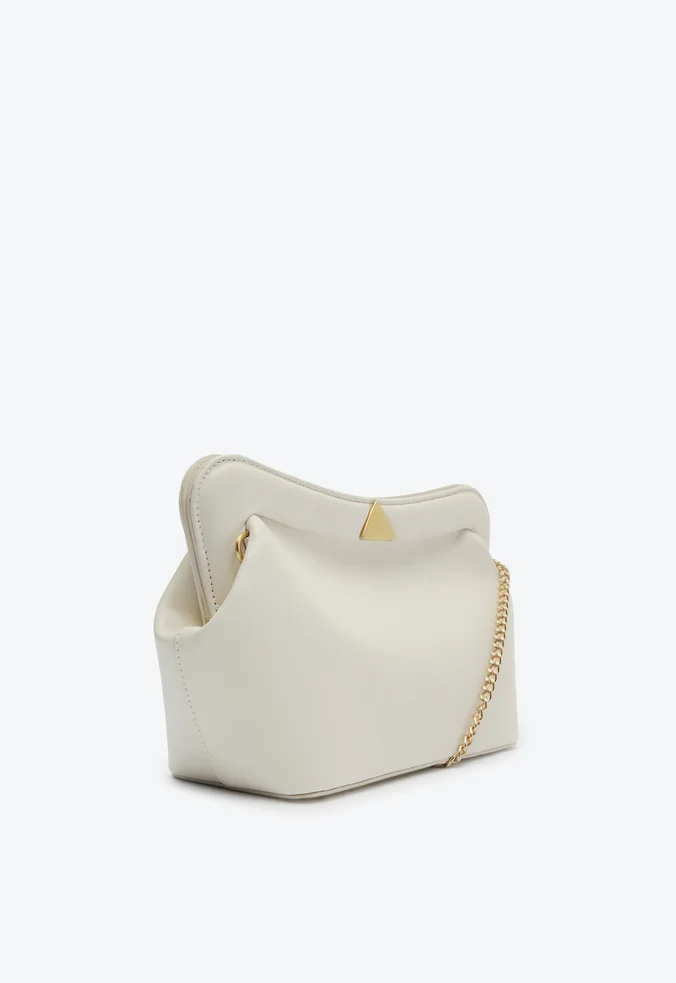 Bolsa Clutch Riley Couro Branca |S5001145390004 - Image 3