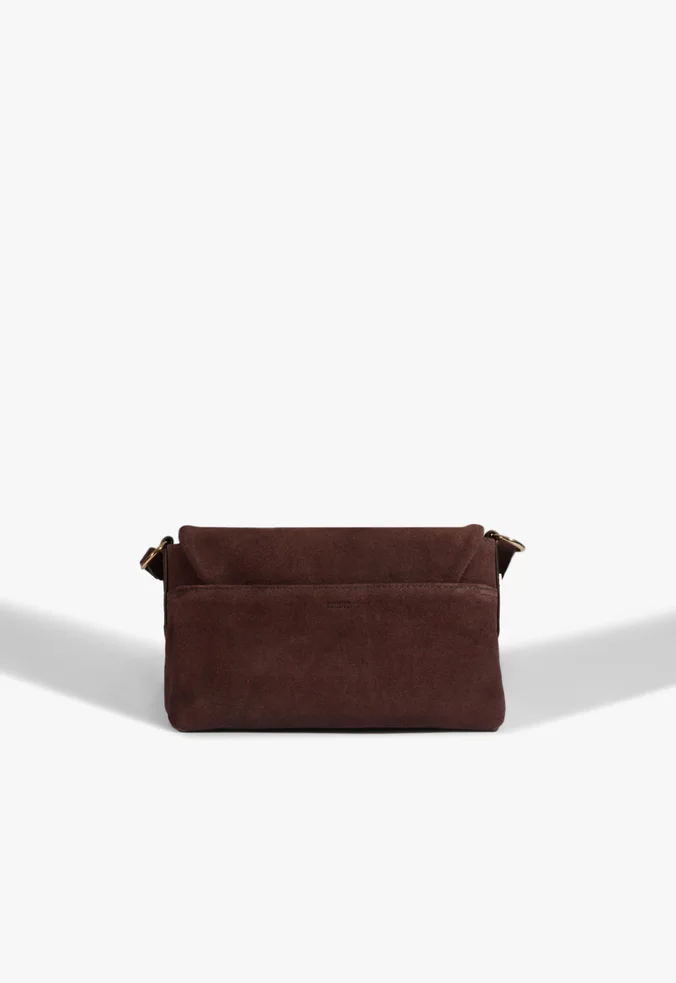 Bolsa Tiracolo Maddison Camurça Marrom Pequena S5001508480001 - Image 4