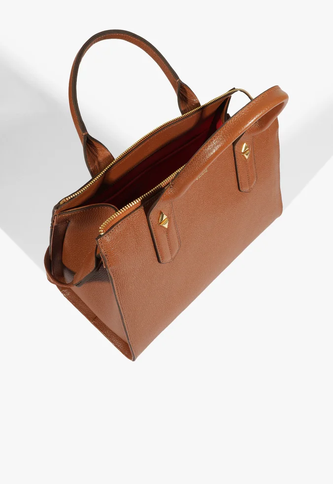 Bolsa Bowling Grande Betsy Couro Marrom S5001008360007 - Image 6