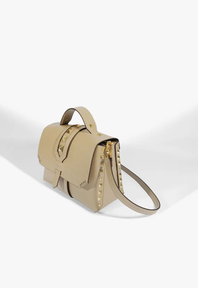 Bolsa Rocker Chic Couro Bege |S5001508430003 - Image 3