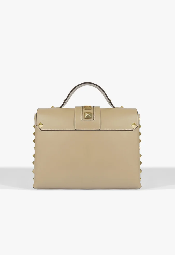 Bolsa Rocker Chic Couro Bege |S5001508430003 - Image 4