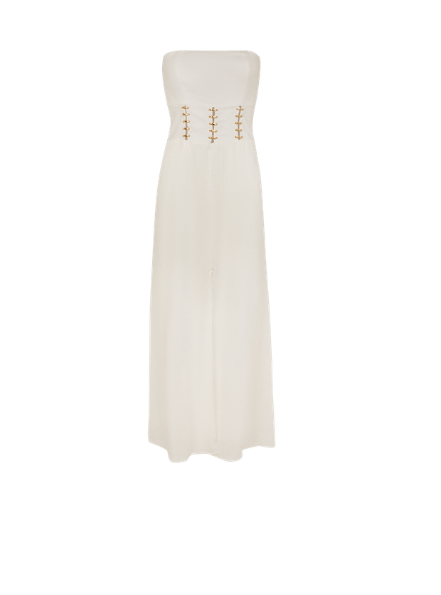 Vestido Midi Greta Off White -VIX |VC262046 - Image 2