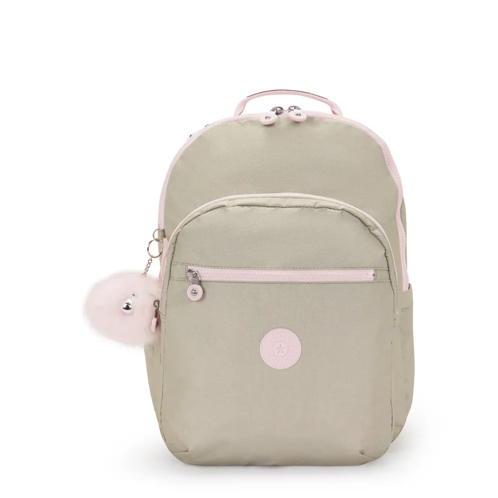 MOCHILA SEOUL XL DOURADO -KIPLING |I73402HG